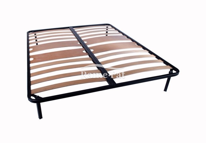 Somiera cu picioare pentru supraponderali, cu lamele late pe mijloc 200 x 90 cm
