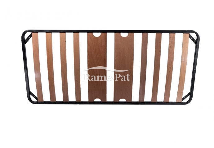 Somiera cu picioare pentru supraponderali, cu lamele late pe mijloc 200 x 90 cm