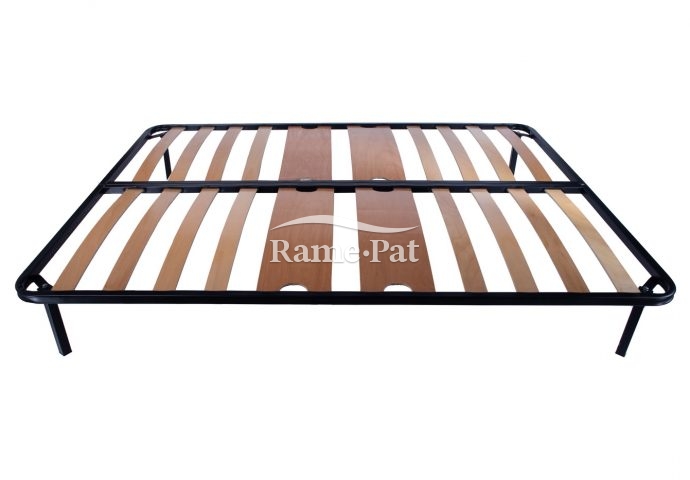 Somiera cu picioare pentru supraponderali, cu lamele late pe mijloc 200 x 90 cm