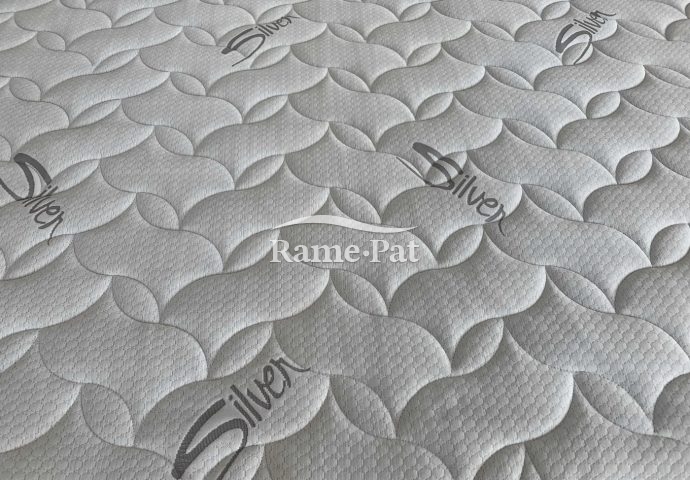 Saltea Silver Memory Foam 4 cm Ortopedic Confort Air-Fresh Aquagel 200 x 200 cm