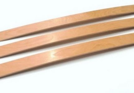 Lamele din lemn de fag, rezistente 6,8 x 0.8 cm