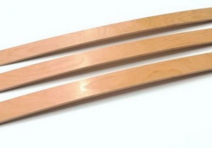 Lamele rezistente somiera de lemn 6,8 x 1.2 cm