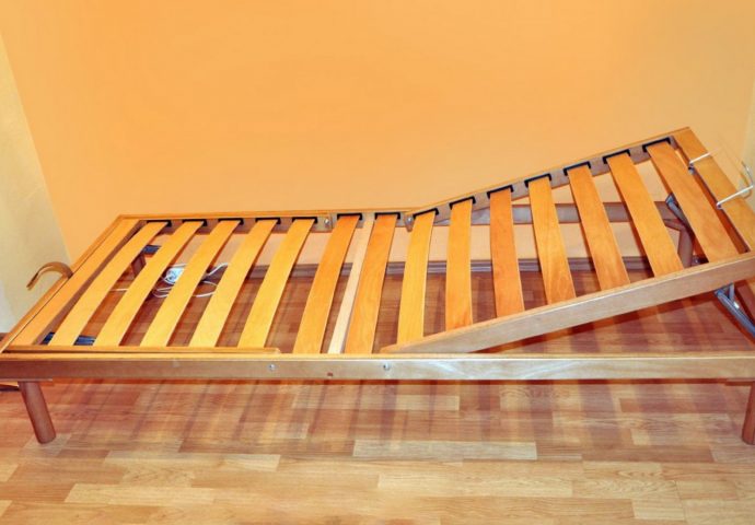 Somiera din lemn rabatabila RUR 2 190 x 80 cm