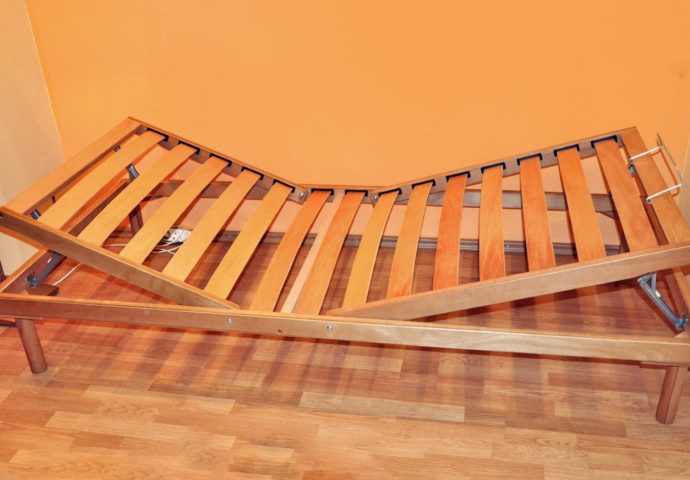 Somiera din lemn rabatabila RUR 2 190 x 80 cm