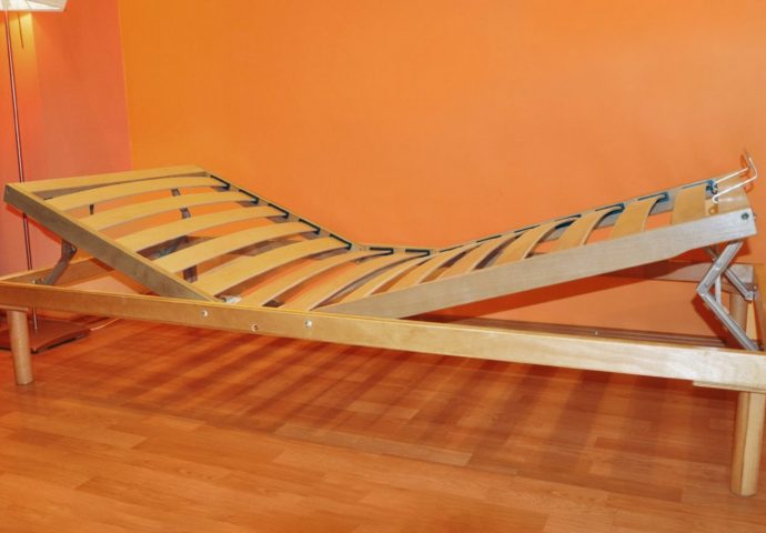 Somiera din lemn rabatabila RUR 2 190 x 80 cm