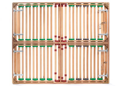 Somiera rabatabila din lemn de fag RDR 1 200 x 180 cm