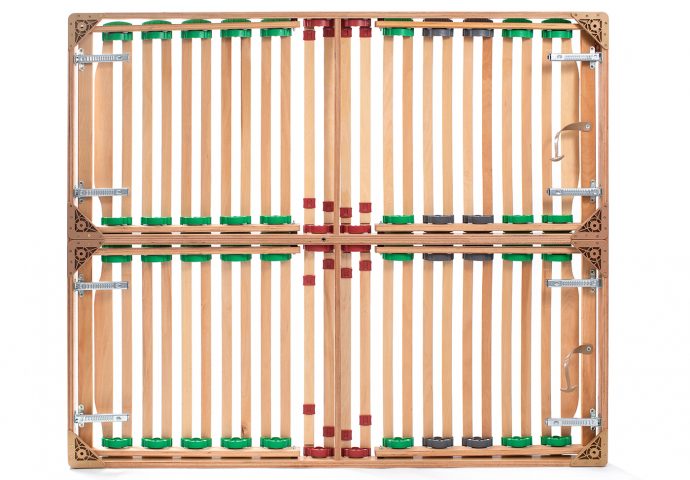 Somiera rabatabila din lemn de fag RDR 1 200 x 200 cm