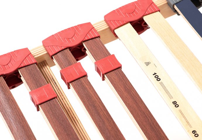 Cadru de pat din lemn de fag – somiera RUS 190 x 80 cm