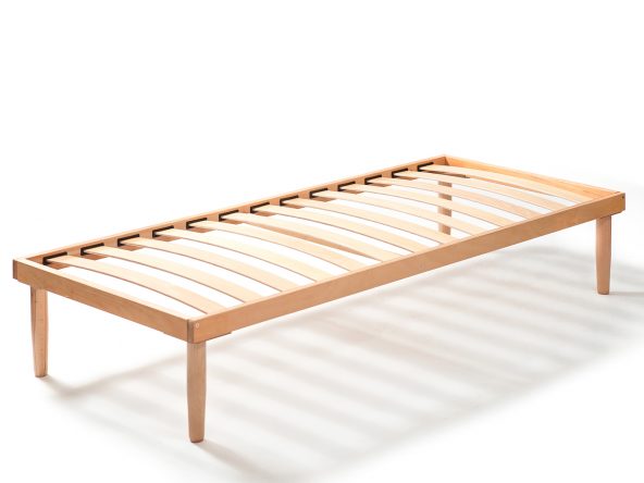 Somiera pentru pat simplu din lemn de fag RUF 200 x 90 cm