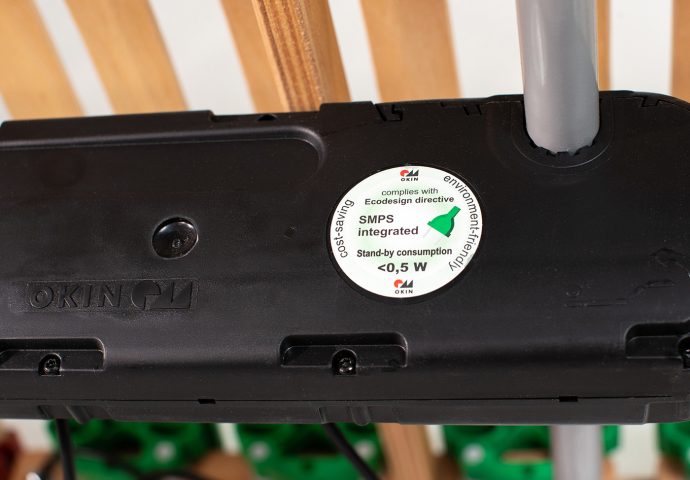 Somiera electrica din lemn RES 1-2 190 x 120 cu 1 Motor