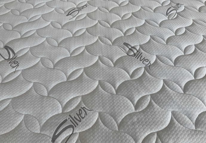 Saltea Silver Memory Foam 4 cm Ortopedic Confort Air-Fresh Aquagel 190 x 90 cm