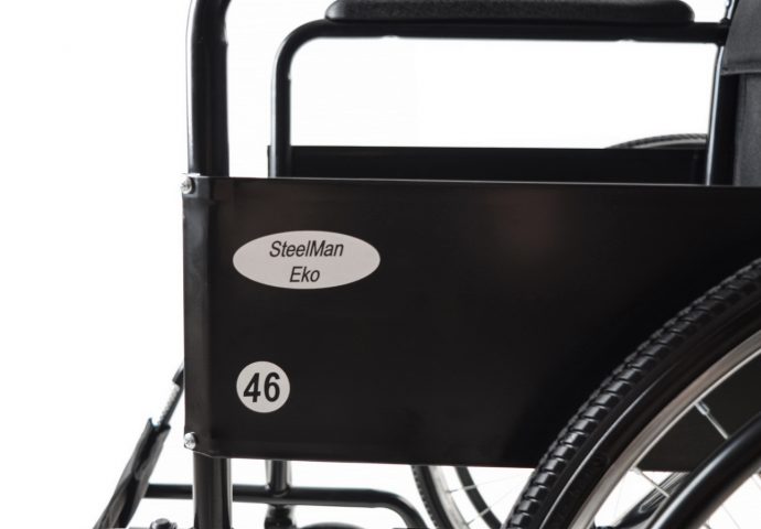 Scaun cu rotile manual Steelman Eco 46 cm