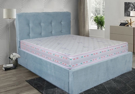 Saltea Ortopedica Lavanda Therapy MemoryFoam 14+3 cm, Material antistatic 200 x 90 cm