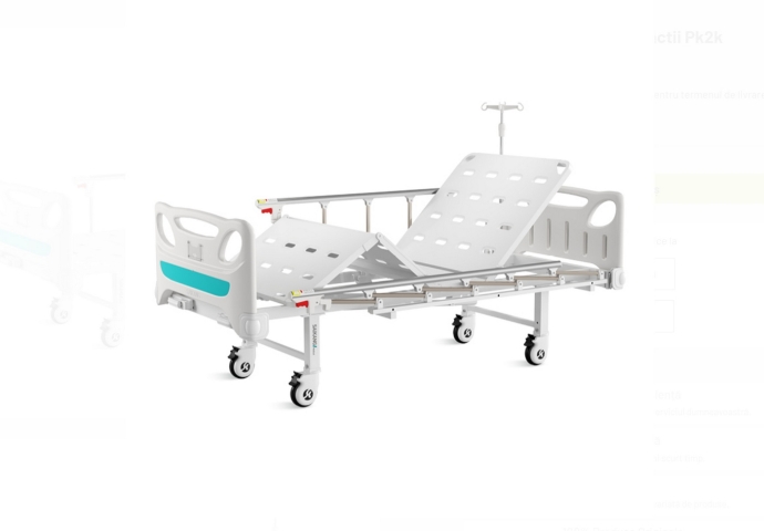 Pat spital mecanic cu 2 functii Pk2k