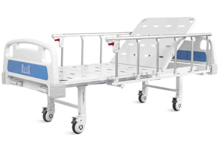 Set din pat de spital manual PA2k cu saltea inclusa