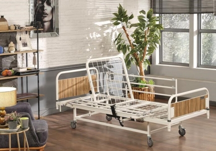 Set format din pat de spital electric cu 2 motoare TM-D 4034S si saltea