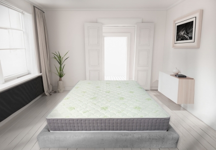 Saltea Pocket 800 7 zone Aloe Vera cu Husa  Fixa 190 x 140 cm
