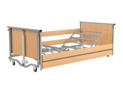 Pat pentru bolnavi imobilizati, electric, reglabil, cu telecomanda, 4 motoare, inaltime redusa, TAURUS 2 LOW, 212 x 102,5cm
