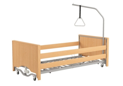 Acasa Ingrijire la domiciliu Pat medical electric pentru ingrijire la domiciliu “Pat de ingrijire si recuperare la domiciliu, electric, cu 4 motoare, roti de 100 mm cu sistem de franare, Taurus 2 LOW LUX “