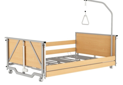 Pat ingrijire la domiciliu, electric, medical, lat, inaltime redusa si 4 motoare Taurus 2 WIDE LOW – 120 cm latime