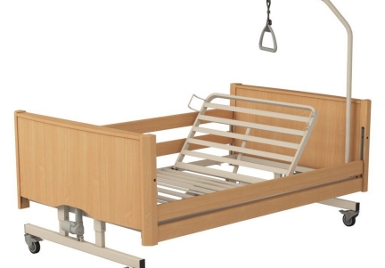 Pat pentru bolnavi imobilizati, electric, bariatric, reglabil, 4 motoare, latime 120 cm, sarcina maxima 368 kg, Bariatric LUX