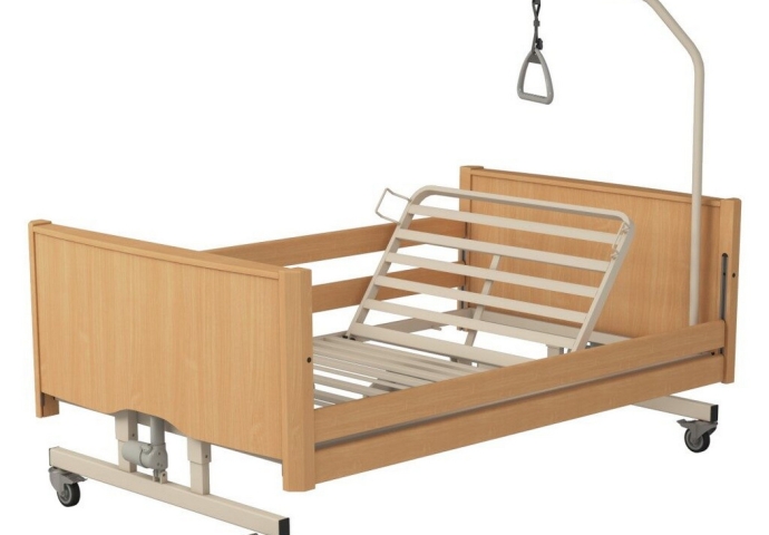 Pat pentru bolnavi imobilizati, electric, bariatric, reglabil, 4 motoare, latime 120 cm, sarcina maxima 368 kg, Bariatric LUX