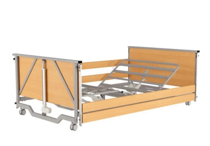 Pat ingrijire la domiciliu, electric, medical, lat, inaltime redusa si 4 motoare Taurus 2 WIDE LOW – 120 cm latime