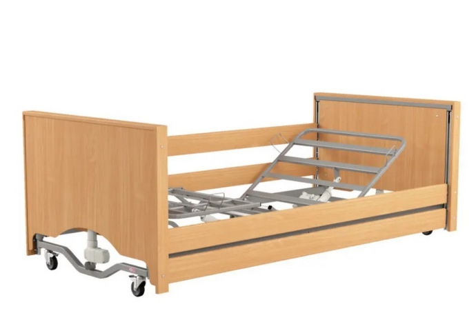 Acasa Ingrijire la domiciliu Pat medical electric pentru ingrijire la domiciliu “Pat de ingrijire si recuperare la domiciliu, electric, cu 4 motoare, roti de 100 mm cu sistem de franare, Taurus 2 LOW LUX “