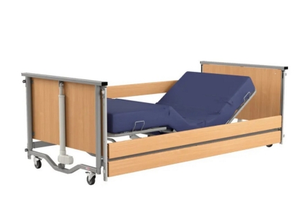 Pat pentru bolnavi imobilizati, electric, reglabil, cu telecomanda, 4 motoare, inaltime redusa, TAURUS 2 LOW, 212 x 102,5cm