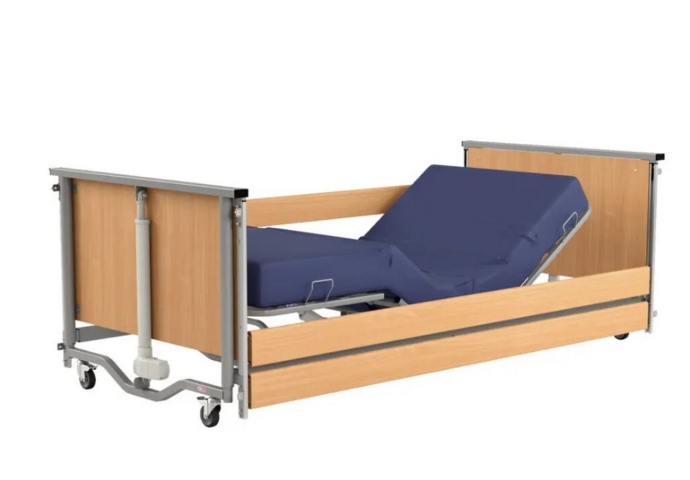 Pat pentru bolnavi imobilizati, electric, reglabil, cu telecomanda, 4 motoare, inaltime redusa, TAURUS 2 LOW, 212 x 102,5cm