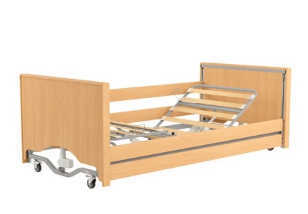Acasa Ingrijire la domiciliu Pat medical electric pentru ingrijire la domiciliu “Pat de ingrijire si recuperare la domiciliu, electric, cu 4 motoare, roti de 100 mm cu sistem de franare, Taurus 2 LOW LUX “