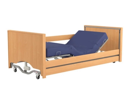 Acasa Ingrijire la domiciliu Pat medical electric pentru ingrijire la domiciliu “Pat de ingrijire si recuperare la domiciliu, electric, cu 4 motoare, roti de 100 mm cu sistem de franare, Taurus 2 LOW LUX “
