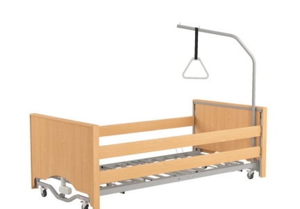 Acasa Ingrijire la domiciliu Pat medical electric pentru ingrijire la domiciliu “Pat de ingrijire si recuperare la domiciliu, electric, cu 4 motoare, roti de 100 mm cu sistem de franare, Taurus 2 LOW LUX “