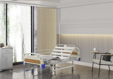 Pat spital cu 3 secțiuni și reglaj manual TM-D 4021