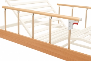 pat spital electric cu 3 funcții și saltea PBXB-3WS