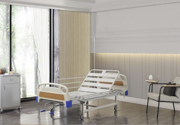 Pat spital cu 3 secțiuni și reglaj manual TM-D 4021