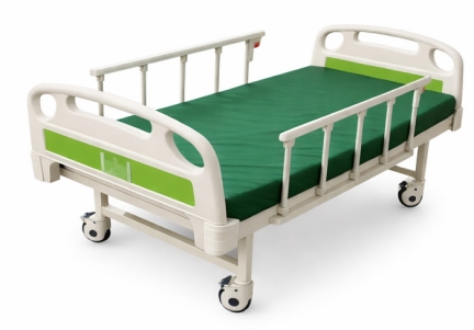 Pat spital mecanic cu 2 functii si saltea PBXB-M2