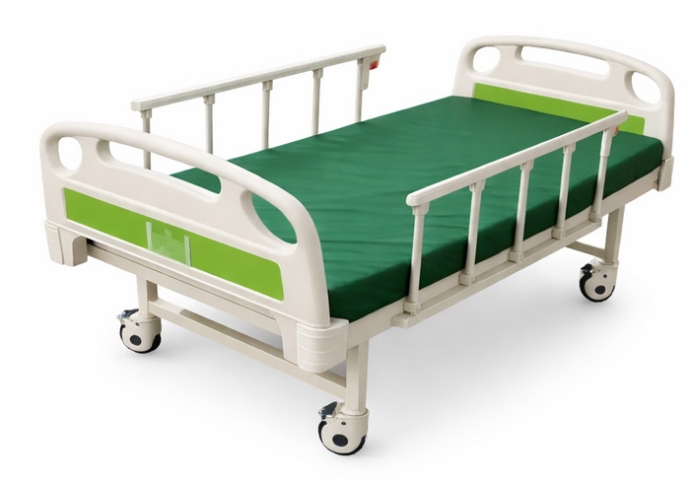 Pat spital mecanic cu 2 functii si saltea PBXB-M2