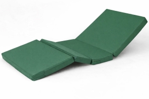 saltea pat spital 3 secțiuni cu husă impermeabilă 190x90x10 cm