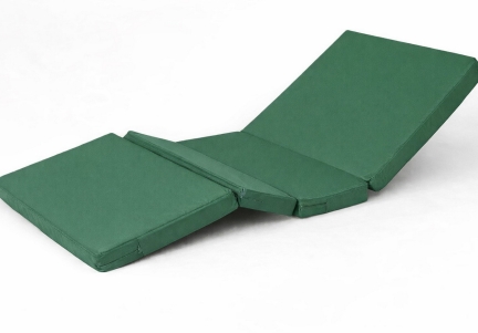 Saltea pat spital 3 secțiuni cu husă impermeabilă, 1900 x 900 x 100 mm